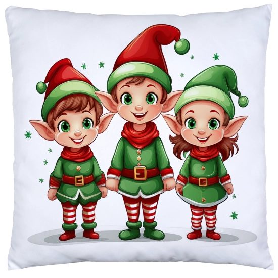 PODUSZKA DEKORACYJNA 40X40 ŚWIĄTECZNA PREZENT ZIMOWA OZDOBNA ŚWIĘTA RENIFER