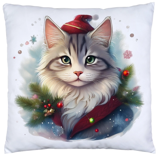 POSZEWKA DEKORACYJNA 40x40 JASIEK OZDOBNA ZIMOWA ŚWIĄTECZNA JELEŃ RENIFER