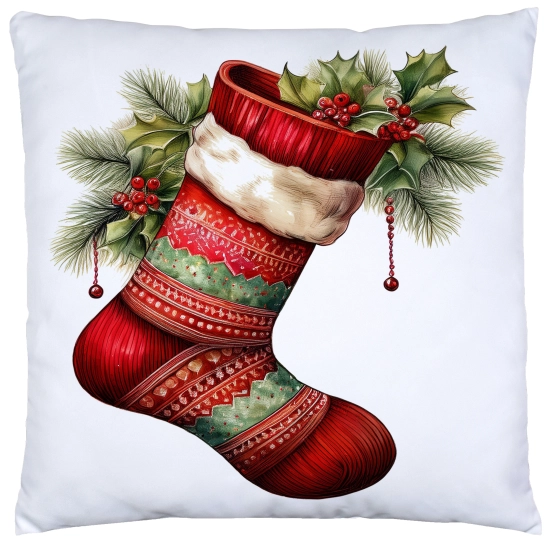 POSZEWKA DEKORACYJNA 40x40 JASIEK OZDOBNA ZIMOWA ŚWIĄTECZNA JELEŃ RENIFER