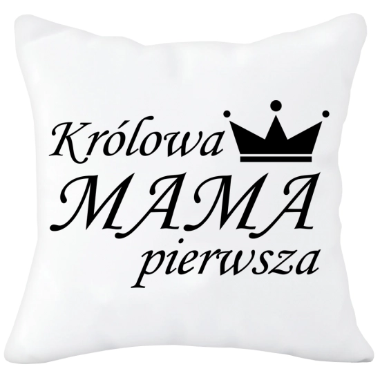 PODUSZKA 40x40cm DLA MAMY Z NADRUKIEM JASIEK NA PREZENT DZIEŃ MATKI MAMA