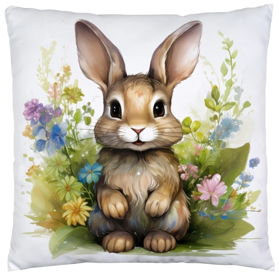 POSZEWKA WIELKANOCNA 40x40 JASIEK WIELKANOC WIOSENNA DEKORACYJNA ZAJĄC