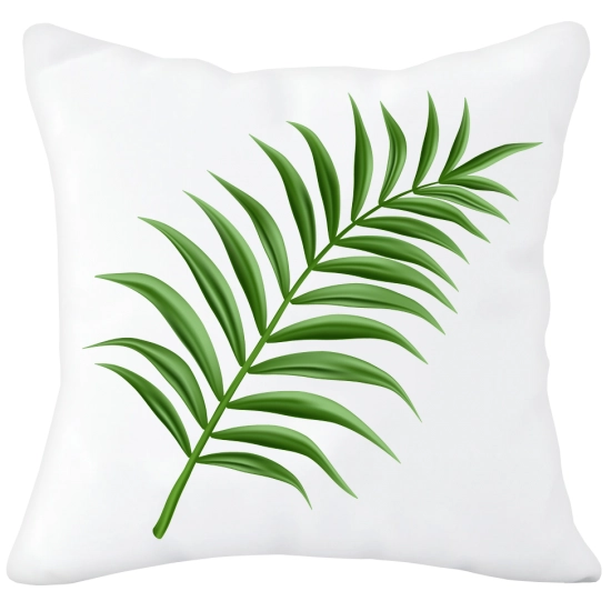 PODUSZKA  40x40 Z NADRUKIEM SUMMER LIŚĆ