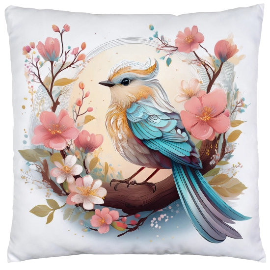PODUSZKA WIOSENNA WIELKANOCNA 40x40 JASIEK WIELKANOC DEKORACYJNA PTAK
