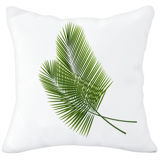 PODUSZKA  40x40 Z NADRUKIEM SUMMER LIŚĆ