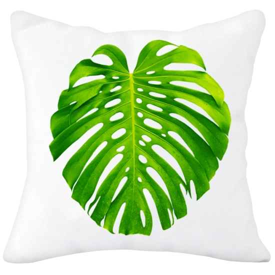 PODUSZKA  40x40 Z NADRUKIEM SUMMER LIŚĆ