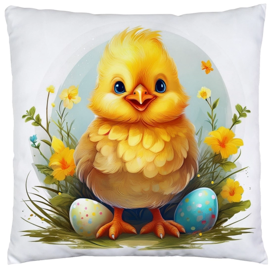 POSZEWKA WIELKANOCNA 40x40 JASIEK WIELKANOC WIOSENNA DEKORACYJNA KURCZAK