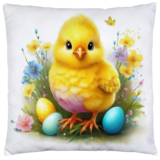 POSZEWKA WIELKANOCNA 40x40 JASIEK WIELKANOC WIOSENNA DEKORACYJNA KURCZAK