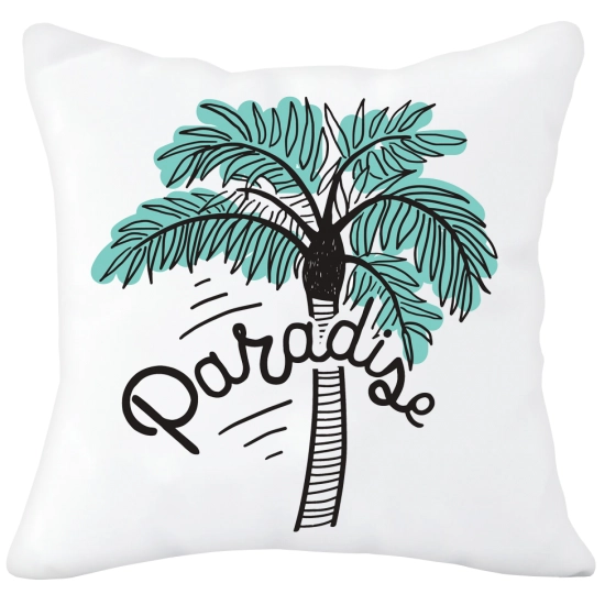 PODUSZKA  40x40 Z NADRUKIEM SUMMER LIŚĆ