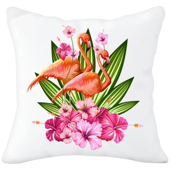 PODUSZKA  40x40 Z NADRUKIEM SUMMER LIŚĆ