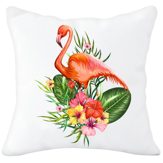 PODUSZKA  40x40 Z NADRUKIEM SUMMER LIŚĆ