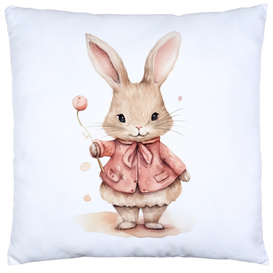 PODUSZKA WIELKANOCNA 40x40 JASIEK WIELKANOC ZAJĄC PISANKI KRÓLIK ŚWIĄTECZNA