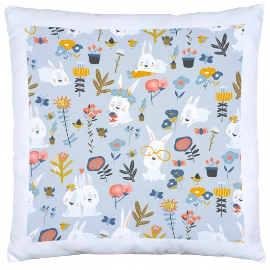 POSZEWKA WIELKANOCNA 40x40 JASIEK WIELKANOC ZAJĄCZEK KRÓLIK DEKORACYJNA