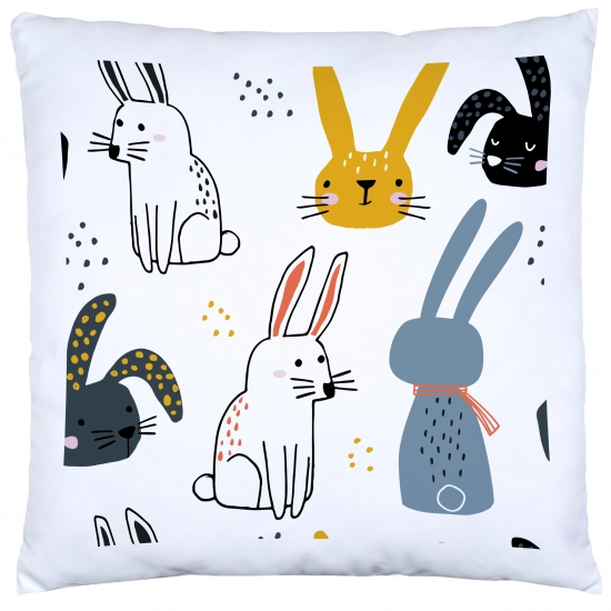 POSZEWKA WIELKANOCNA 40x40 JASIEK WIELKANOC ZAJĄCZEK KRÓLIK DEKORACYJNA