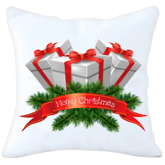 POSZEWKA DEKORACYJNA 40x40 ŚWIĄTECZNA Z NADRUKIEM