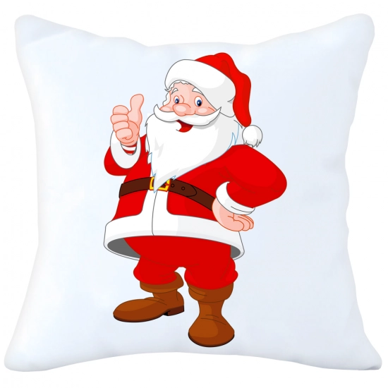 POSZEWKA DEKORACYJNA 40x40 ŚWIĄTECZNA MIKOŁAJ