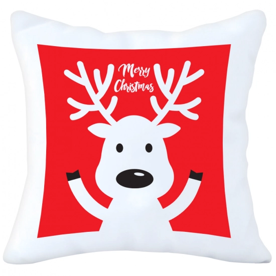 PODUSZKA DEKORACYJNA 40X40 ŚWIĄTECZNA NA PREZENT