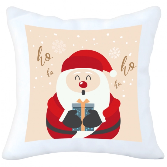 PODUSZKA DEKORACYJNA 40X40 ŚWIĄTECZNA NA PREZENT
