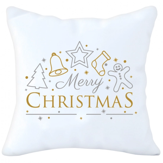 PODUSZKA DEKORACYJNA 40X40 ŚWIĄTECZNA NA PREZENT
