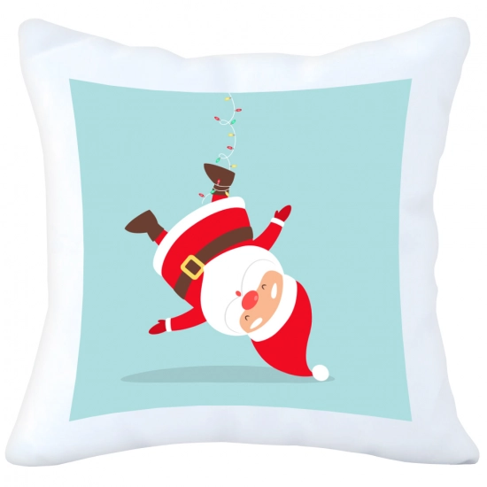 PODUSZKA DEKORACYJNA 40X40 ŚWIĄTECZNA NA PREZENT