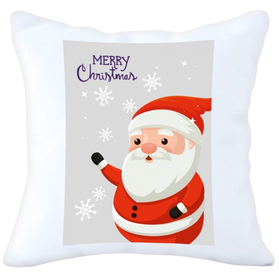 PODUSZKA DEKORACYJNA 40X40 ŚWIĄTECZNA NA PREZENT
