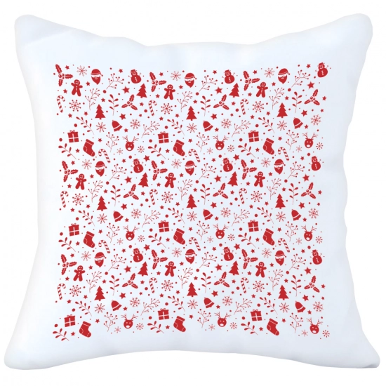 PODUSZKA DEKORACYJNA 40X40 ŚWIĄTECZNA NA PREZENT