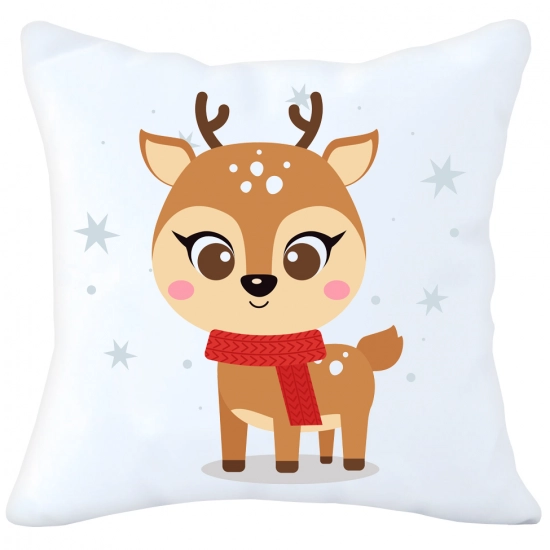 PODUSZKA DEKORACYJNA 40X40 ŚWIĄTECZNA NA PREZENT