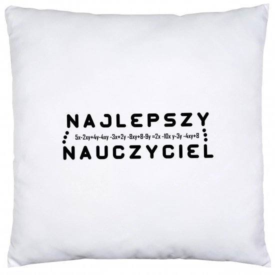 PODUSZKA 40x40 DZIEŃ NAUCZYCIEL WYCHOWAWCA PREZENT