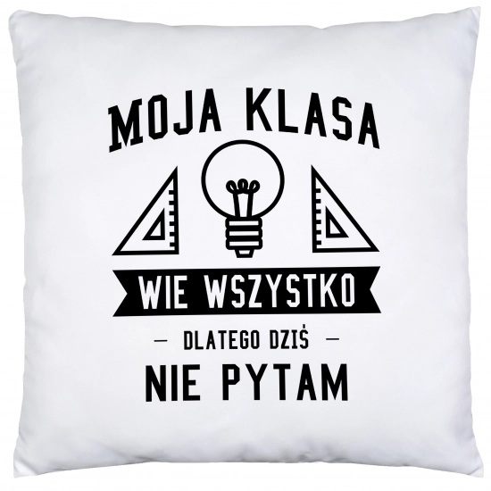 PODUSZKA 40x40 DZIEŃ NAUCZYCIEL WYCHOWAWCA PREZENT