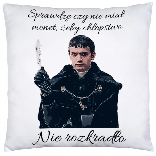 PODUSZKA PREZENT 1670 KSIĄDZ JAKUB - SPRAWDZĘ CZY NIE MIAŁ MONET