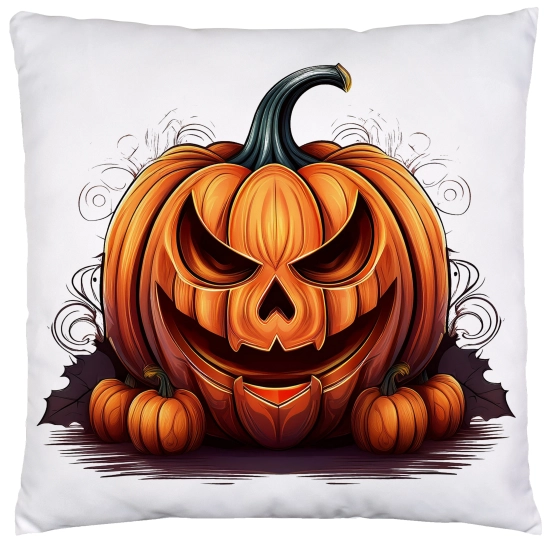 POSZEWKA DEKORACYJNA HALLOWEEN VELVET 40x40 WELUROWA DYNIA