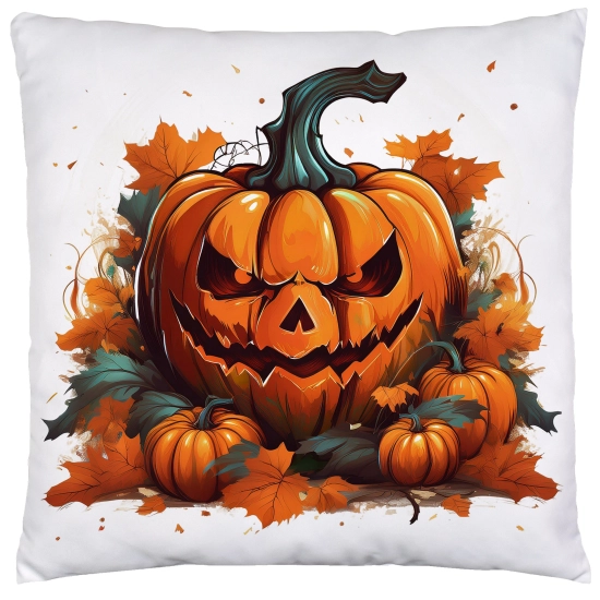 POSZEWKA DEKORACYJNA 40x40 JASIEK OZDOBNA HALLOWEENOWA HALLOWEEN DYNIA