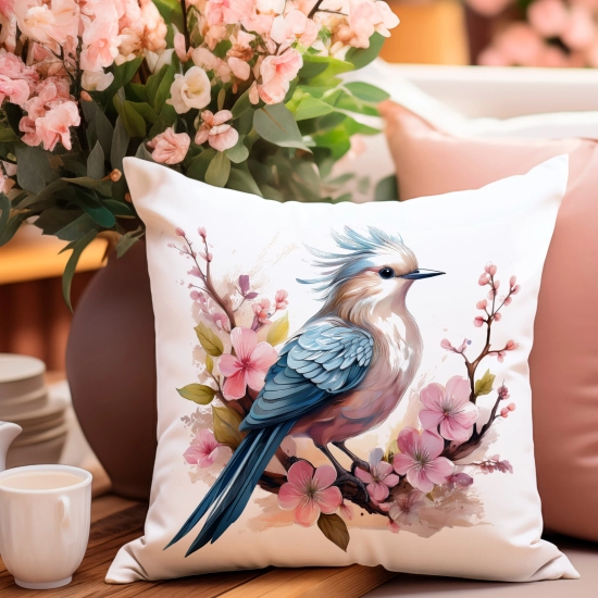 POSZEWKA WIELKANOCNA 40x40 JASIEK WIELKANOC WIOSENNA DEKORACYJNA PTAK