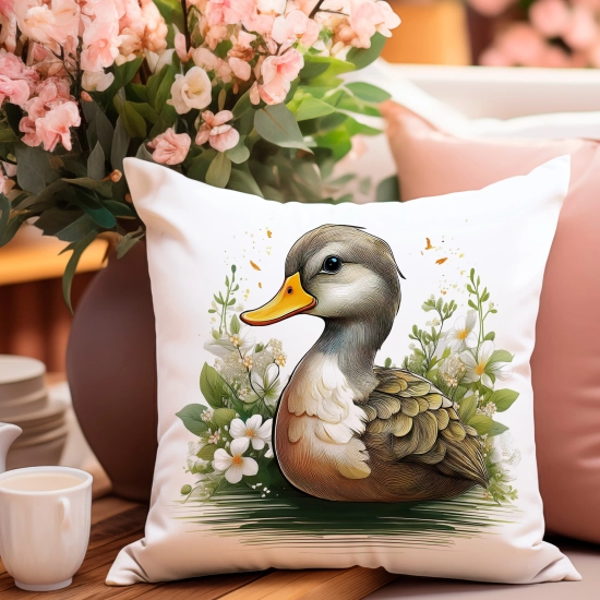 POSZEWKA WIELKANOCNA 40x40 JASIEK WIELKANOC WIOSENNA DEKORACYJNA KACZKA