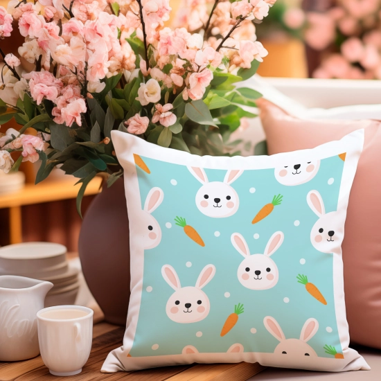 POSZEWKA WIELKANOCNA 40x40 JASIEK WIELKANOC ZAJĄCZEK KRÓLIK DEKORACYJNA