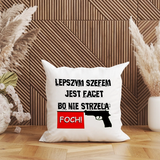 KOMPLET PODUSZKA KUBEK NA DZIEŃ CHŁOPAKA FACETA