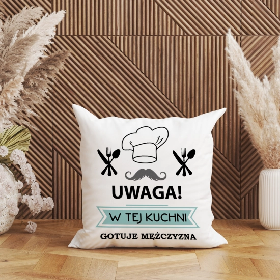 KOMPLET PODUSZKA KUBEK NA DZIEŃ CHŁOPAKA FACETA