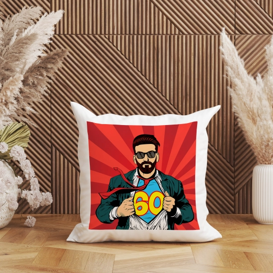 KOMPLET PODUSZKA KUBEK NA 60 URODZINY PREZENT