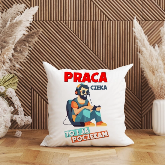 KOMPLET PODUSZKA KUBEK NA DZIEŃ CHŁOPAKA FACETA