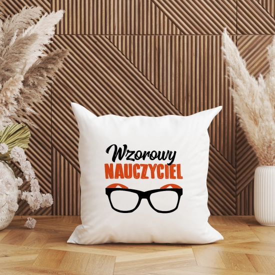 PODUSZKA 40x40 DZIEŃ NAUCZYCIEL WYCHOWAWCA PREZENT