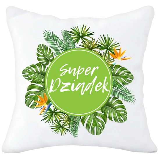 PODUSZKA 40x40 Z NADRUKIEM NA PREZENT DLA DZIADKA