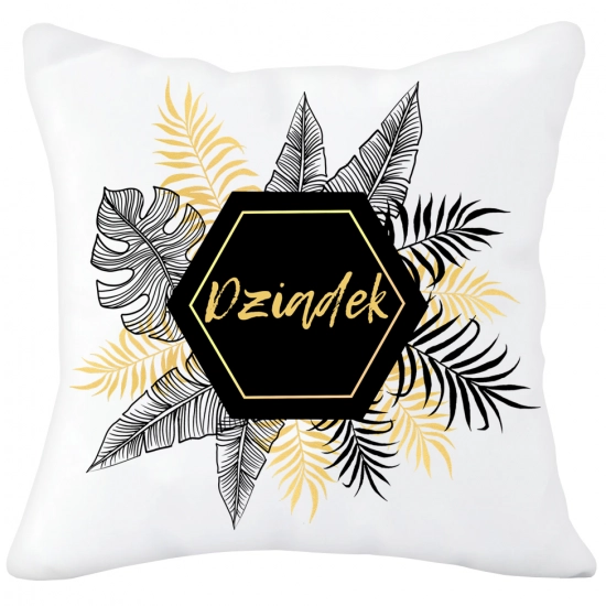 PODUSZKA 40x40 Z NADRUKIEM NA PREZENT DLA DZIADKA