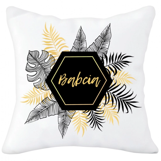 PODUSZKA 40x40 Z NADRUKIEM NA PREZENT DLA BABCI