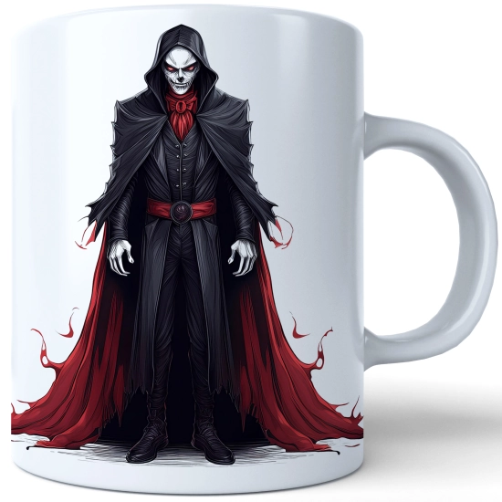 HALLOWEENOWY KUBEK 330ml NA HERBATĘ KAWĘ NA PREZENT WAMPIR