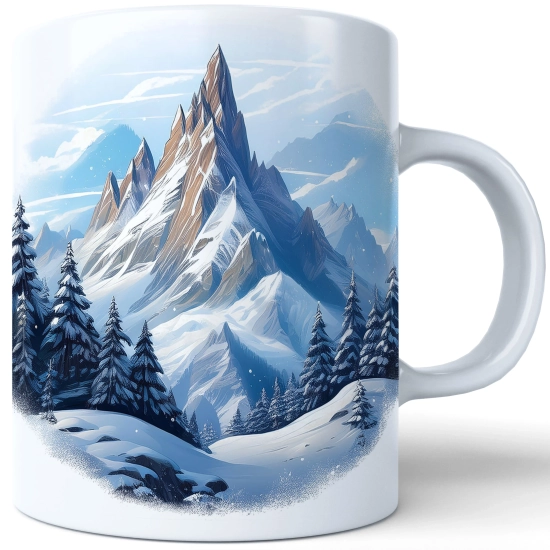 ZIMOWY KUBEK 330ml HERBATĘ KAWĘ PREZENT ŚWIĄTECZNY ŚWIĘTA RENIFER MIKOŁAJ