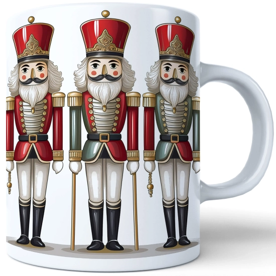 ZIMOWY KUBEK 330ml HERBATĘ KAWĘ PREZENT ŚWIĄTECZNY ŚWIĘTA RENIFER MIKOŁAJ