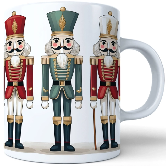 ZIMOWY KUBEK 330ml HERBATĘ KAWĘ PREZENT ŚWIĄTECZNY ŚWIĘTA RENIFER MIKOŁAJ