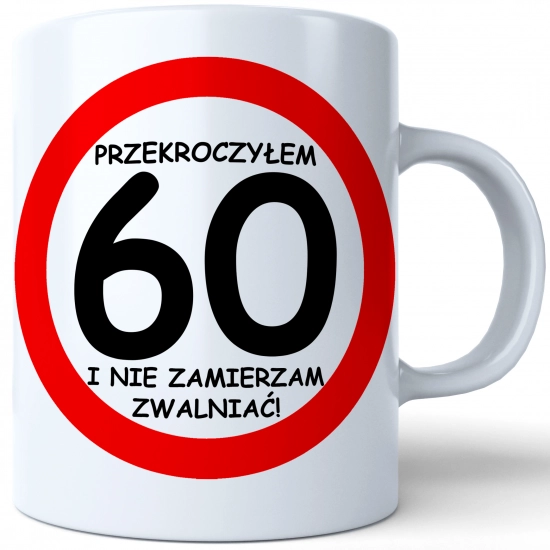 PREZENT KUBEK URODZINOWY W SKRZYNCE URODZINY 60