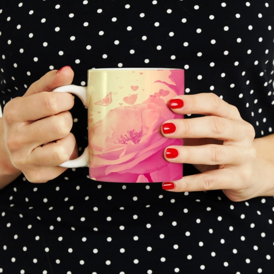 KUBEK NA PREZENT NA WALENTYNKI DZIEŃ KOBIET 330ml