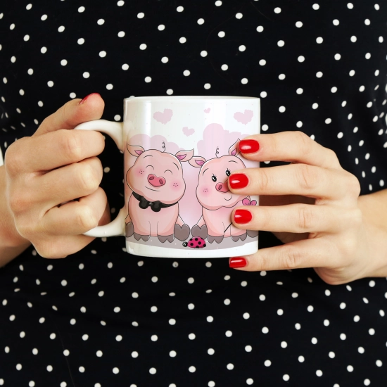 PREZENT WALENTYNKI DZIEŃ KOBIET KUBEK W SKRZYNCE