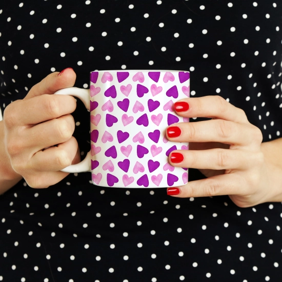 KUBEK NA PREZENT NA WALENTYNKI DZIEŃ KOBIET 330ml